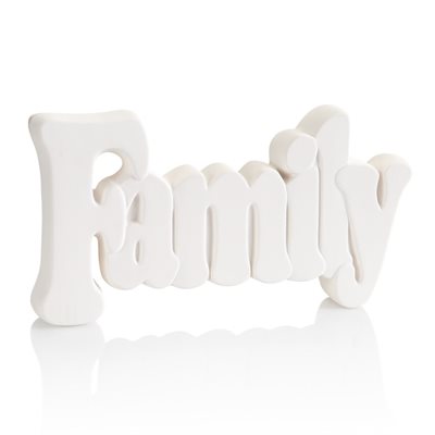 Family Word Plaque 